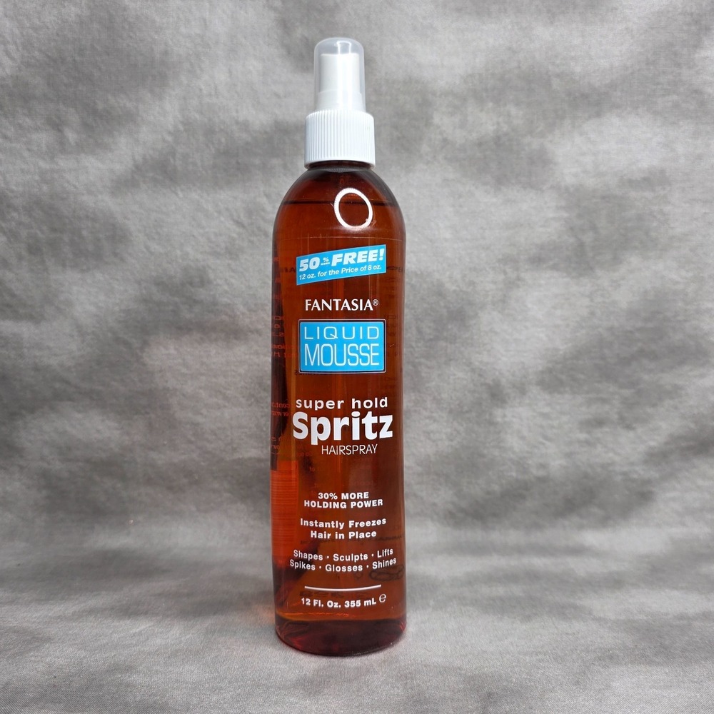 Fantasia IC Liquid Mousse Spritz‎ Super Hold Hair Spray 12 fl oz
